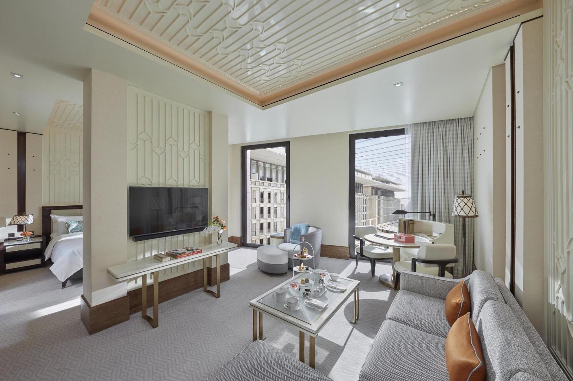 Отель Mandarin Oriental, Доха Экстерьер фото A suite at the hotel
