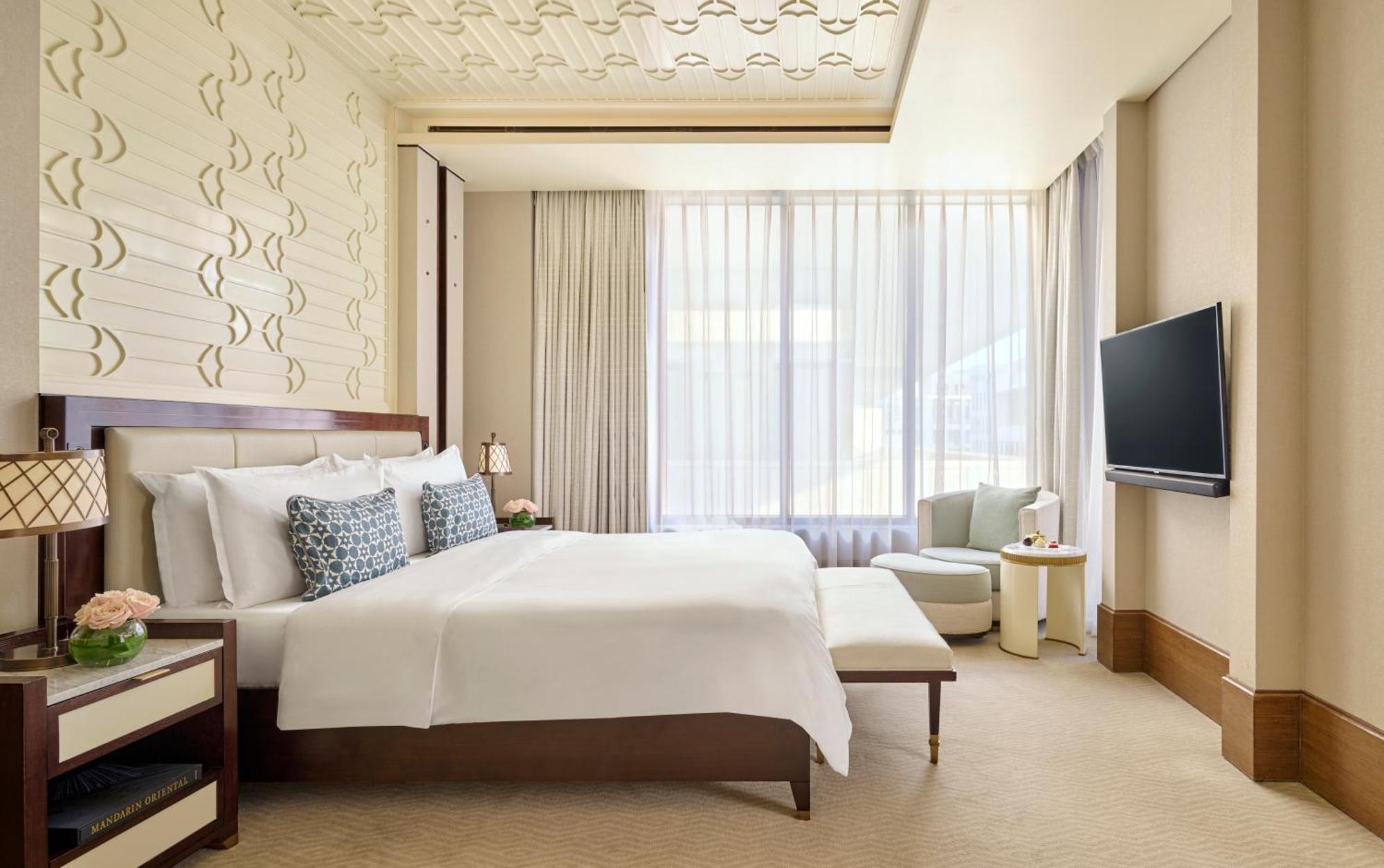 Отель Mandarin Oriental, Доха Экстерьер фото Deluxe Room
