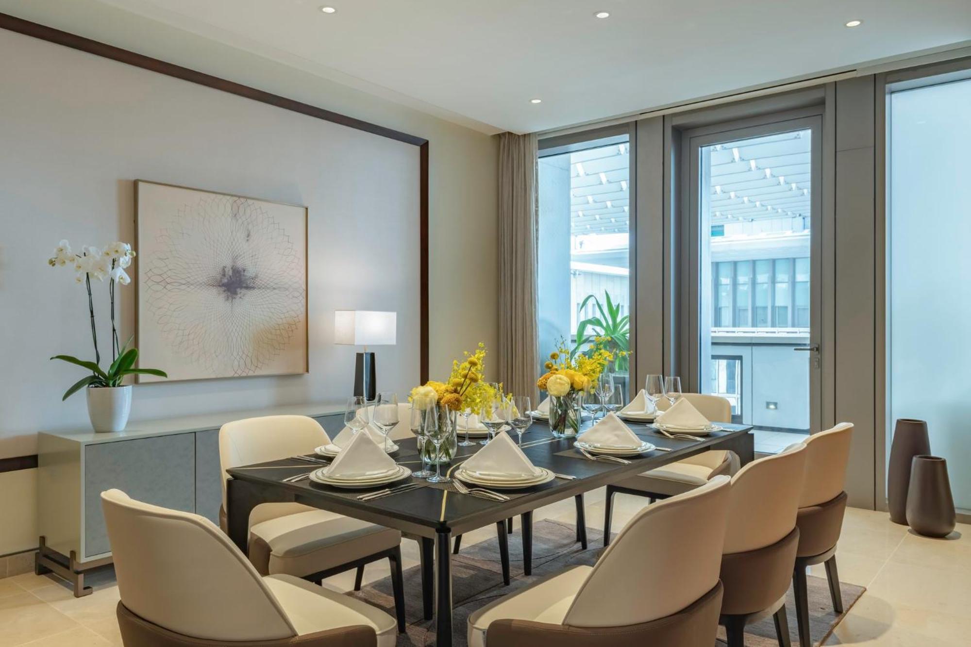 Отель Mandarin Oriental, Доха Экстерьер фото Dining room